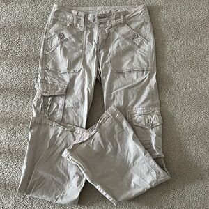 Garage Beige Cargo Pants
